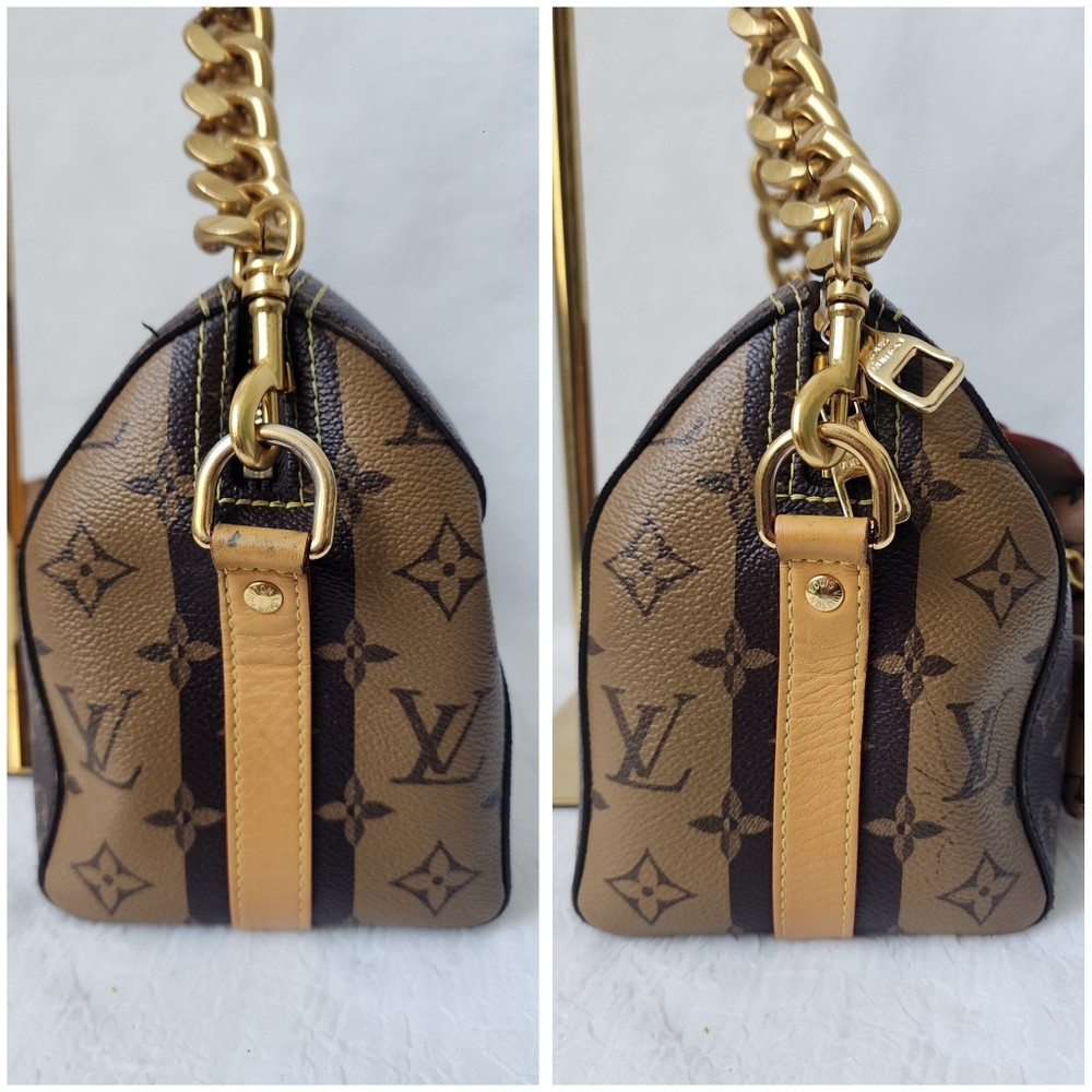 Auth LOUIS VUITTON X NIGO Reverse Monogram City Keepall Bandolier And Wallet - Picture 12 of 16